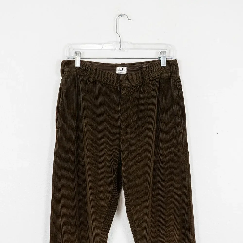 CP Company Men's Corduroy Trousers pant Straight Leg size 46